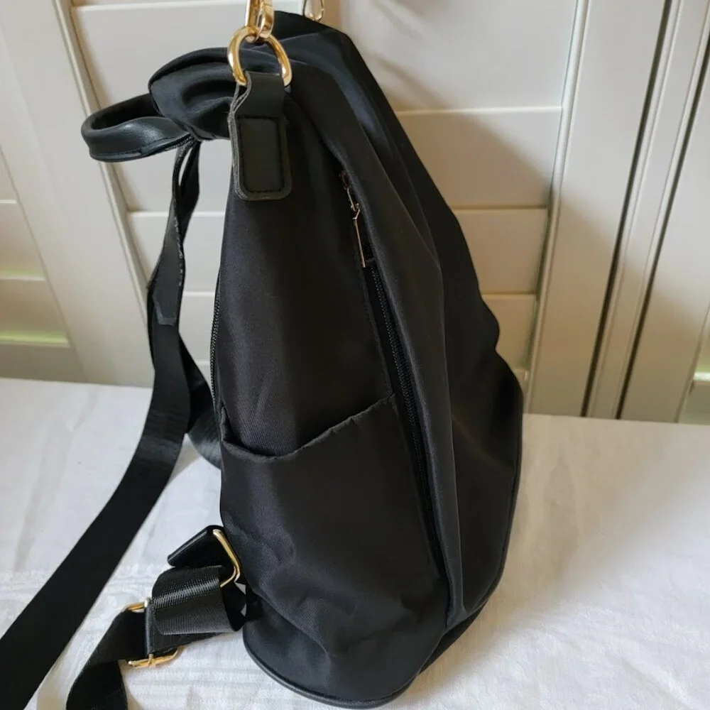 🎒 POABA Anti Theft Backpack - Black - Picture 4 of 10